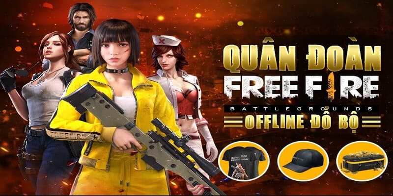 Tham gia sự kiện offline nhận code FF free