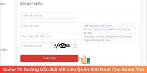 Đổi mk Liên quân